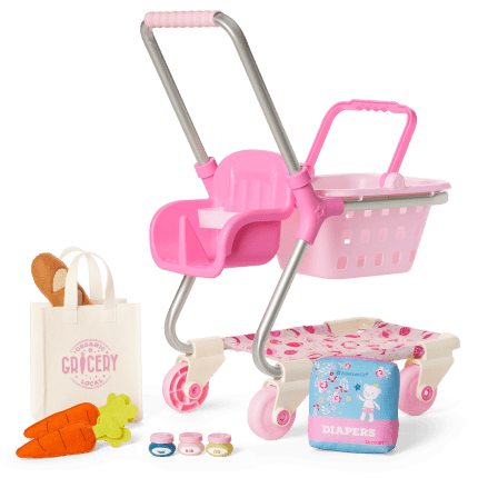 Bitty's™ Shopping Cart & Groceries