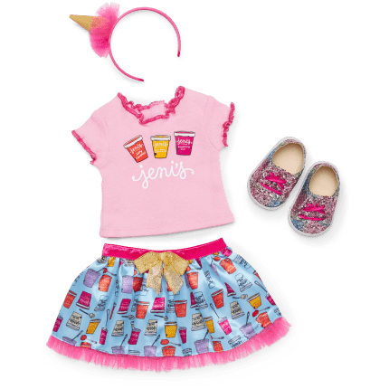American Girl® x Jeni's Just Add Sprinkles Outfit for 18-inch Dolls